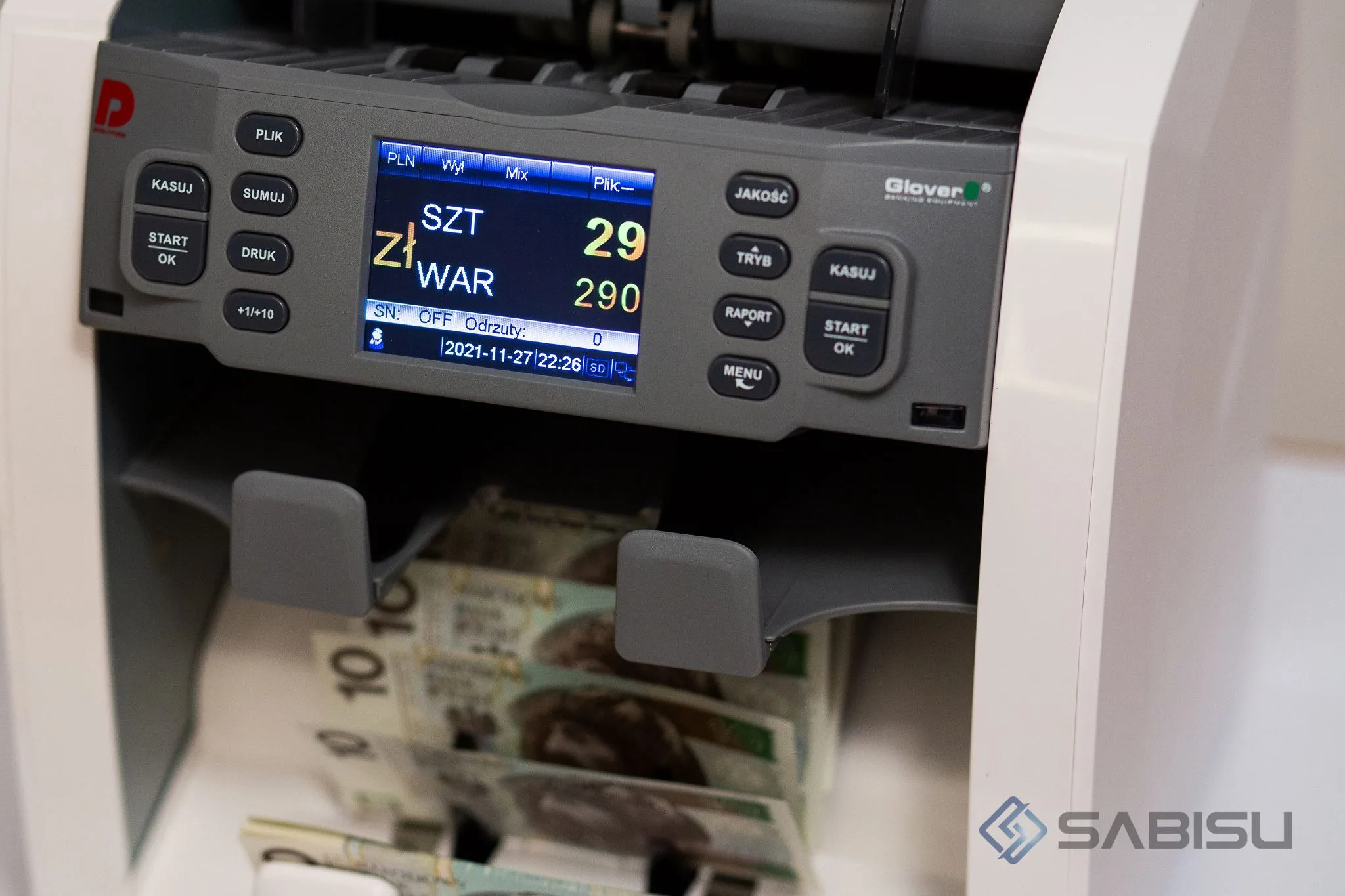 Liczarka banknotów Glover GC-500 VF - obrazek 5